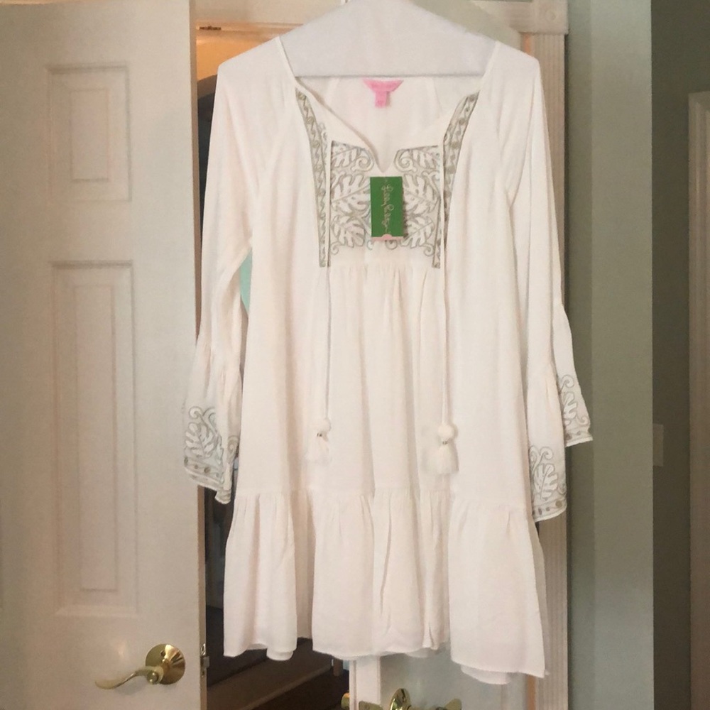 NWT Lilly Pulitzer White Amisa Tunic dress